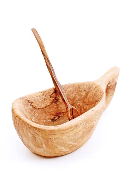 Wild Olive Wood Spice Bowl