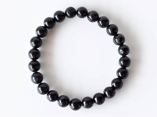 Black Tourmaline Bracelet (Resolution and Strength)