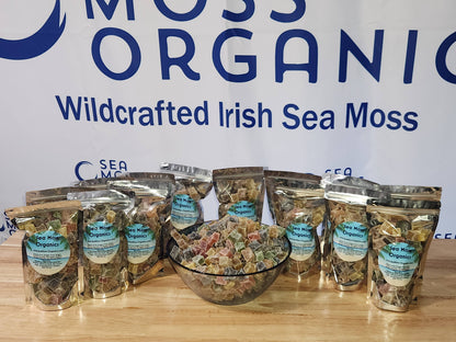 Sea Moss Gummies with organic fruits No Refrigeration needed