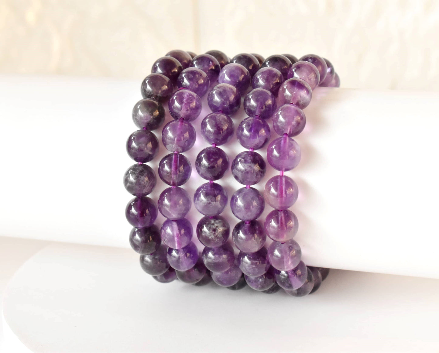 Amethyst Bracelet | Bulk Crystals Bracelet | Beads Jewelry