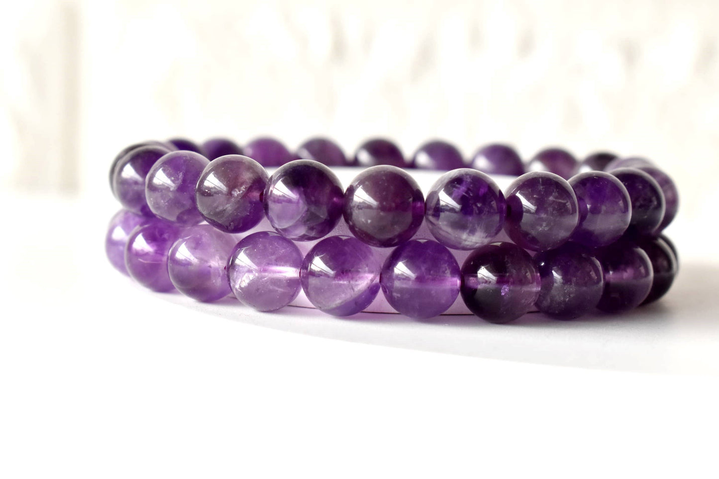 Amethyst Bracelet | Bulk Crystals Bracelet | Beads Jewelry