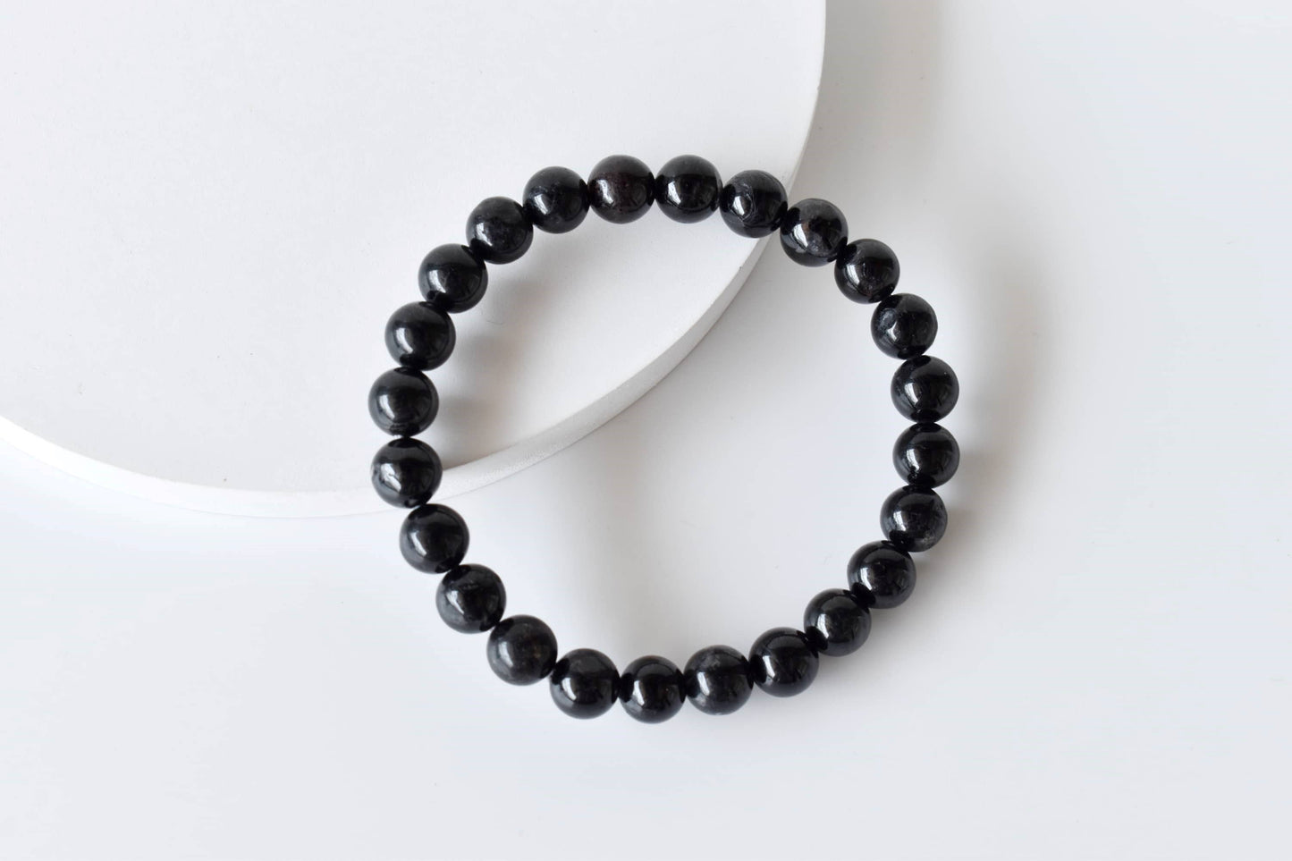 Black Tourmaline Bracelet (Resolution and Strength)