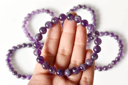 Amethyst Bracelet | Bulk Crystals Bracelet | Beads Jewelry