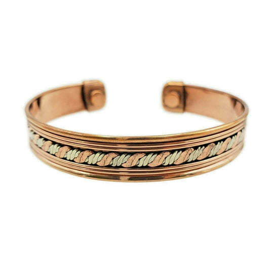 Pure Copper Magnetic Bracelet Arthritis Pain Therapy