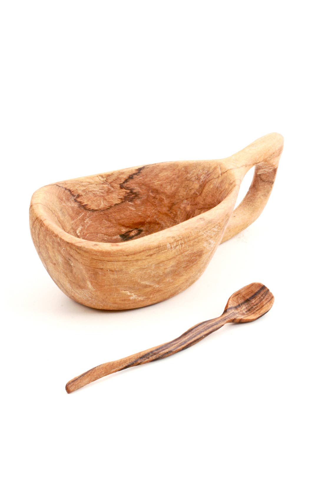 Wild Olive Wood Spice Bowl