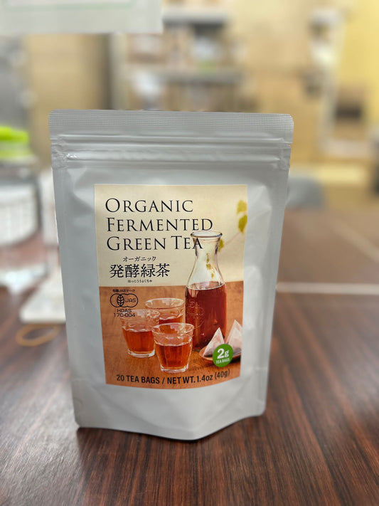 Organic Fermented Green Tea ( Naturally Detox & Cleanse Your Body) 2g(20 Bags)