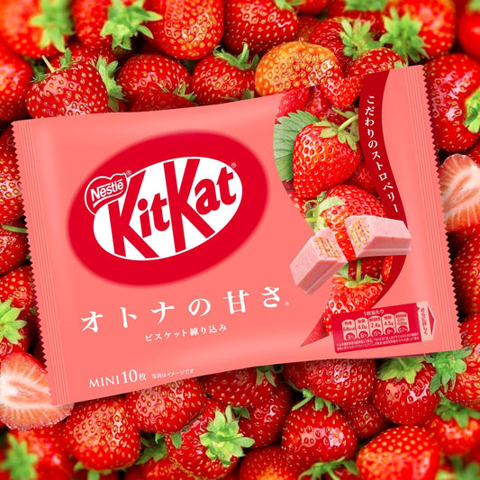 Japanese KitKat Chocolate - Strawberry Flavor