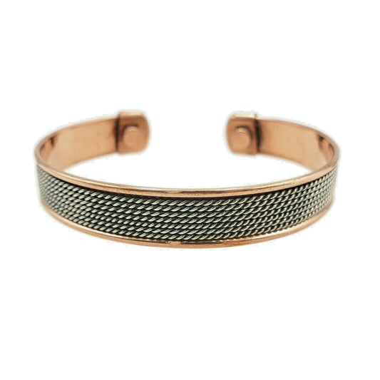 Pure Copper Magnetic Bracelet Arthritis Pain Therapy