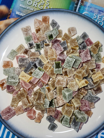 Sea Moss Gummies with organic fruits No Refrigeration needed