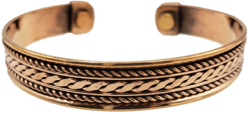 Pure Copper Magnetic Bracelet Arthritis Pain Therapy