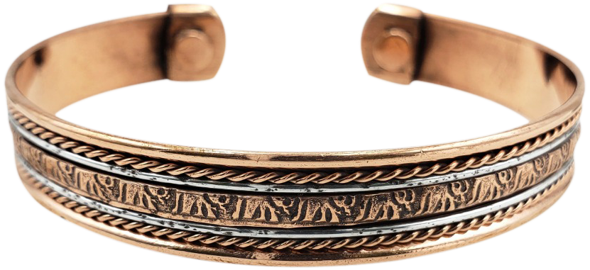 Pure Copper Magnetic Bracelet Arthritis Pain Therapy